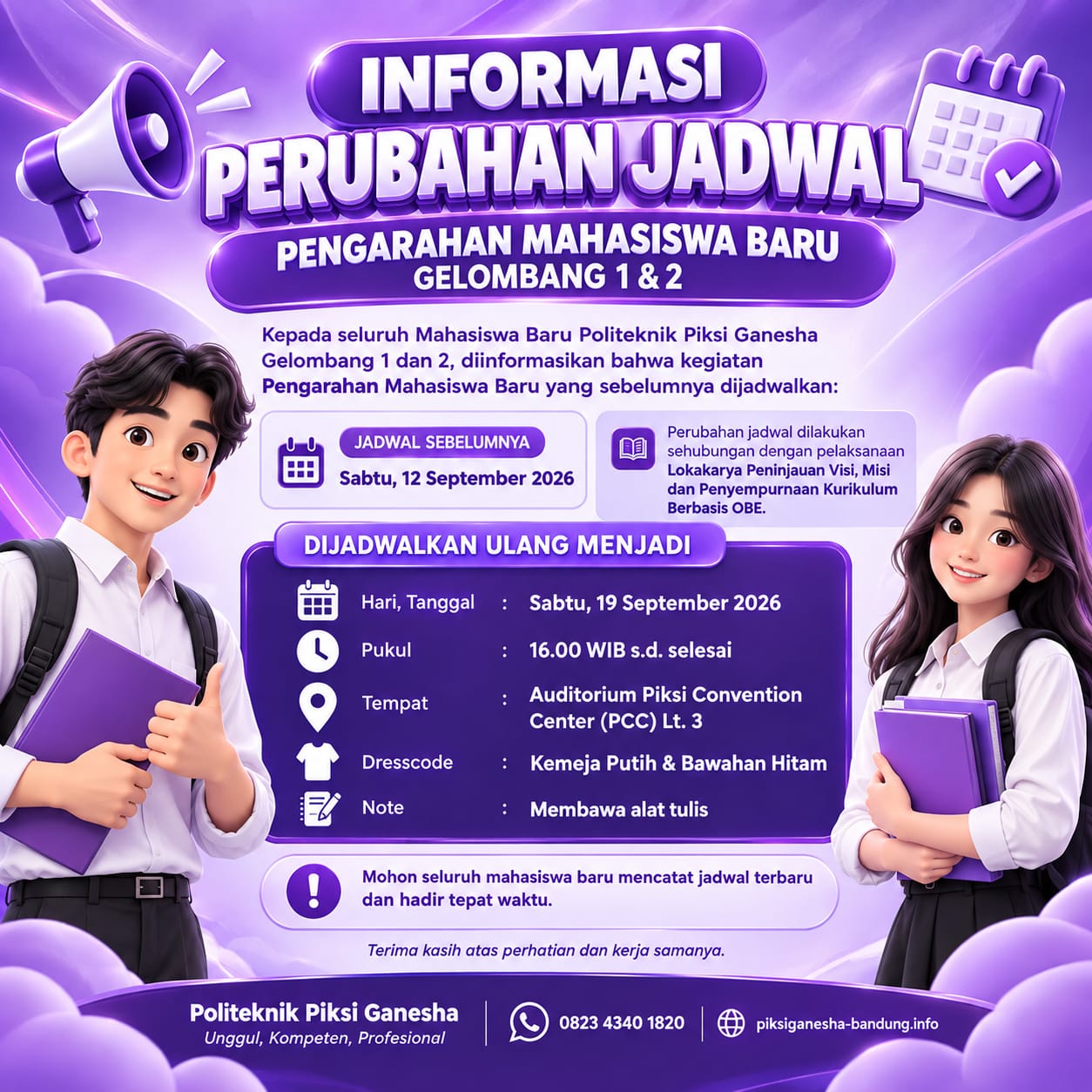 Pendaftaran Piksi Ganesha Bandung Masih Dibuka Yuk Segera Daftar Kuliah 2026