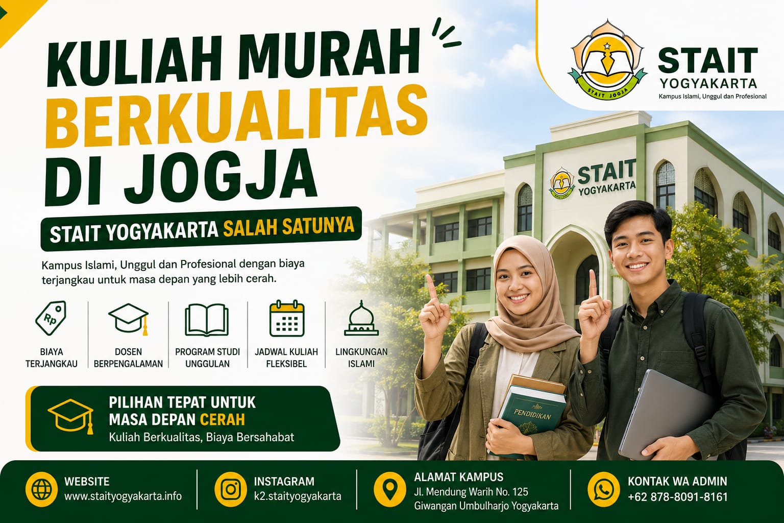 Kuliah Islami Murah, Berkualitas di Jogja STAIT Yogyakarta Salah Satunya