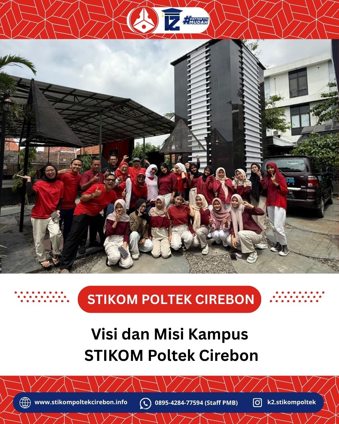 Visi dan Misi kampus STIKOM Poltek Cirebon