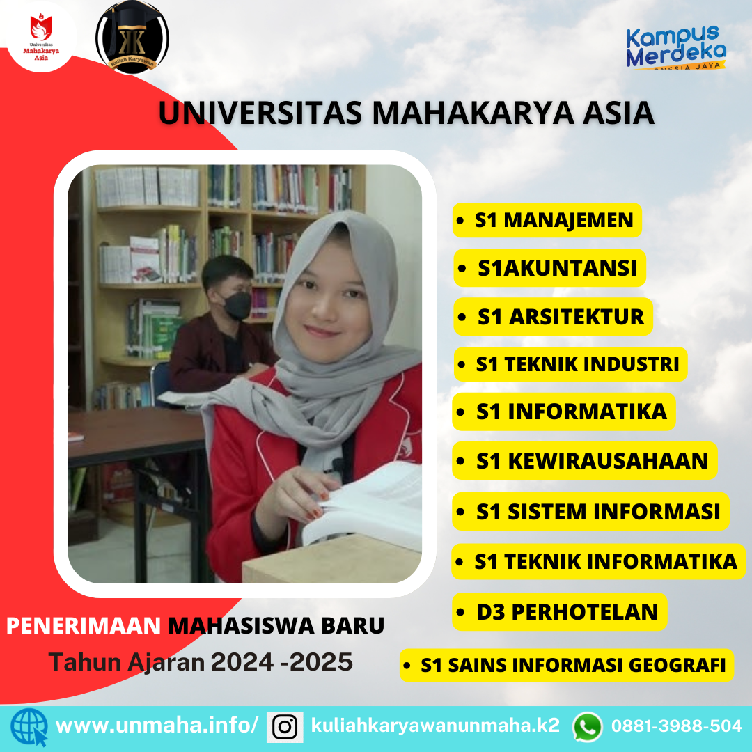 Universitas Mahakarya Asia Kampus Pilihan dan Fleksibel