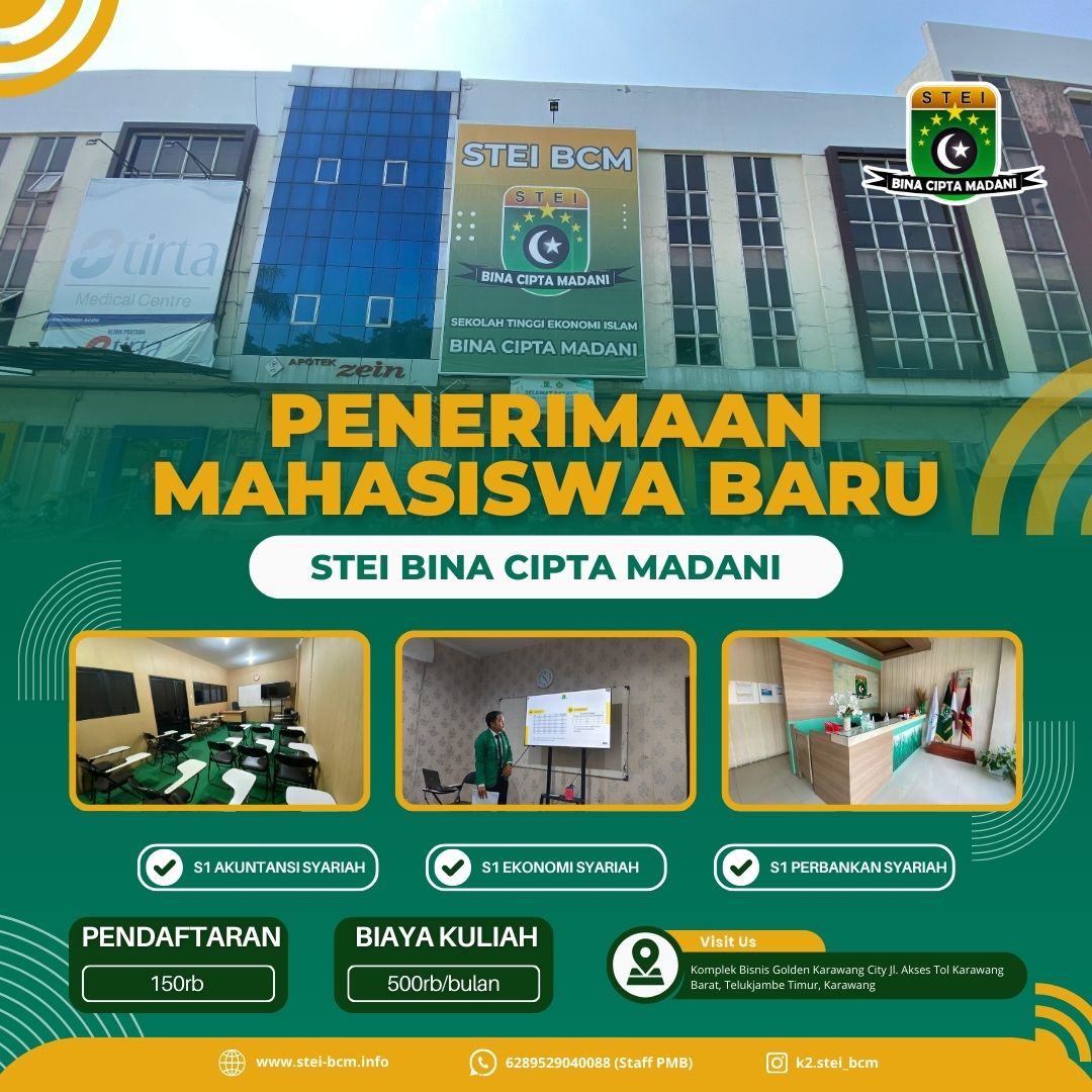 Kuliah sambil kerja di kampus STEI Bina Cipta Madani Karawang