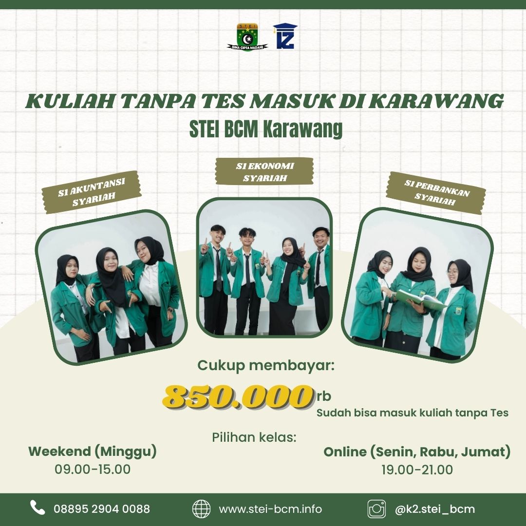 Kuliah Tanpa Tes Masuk di Karawang