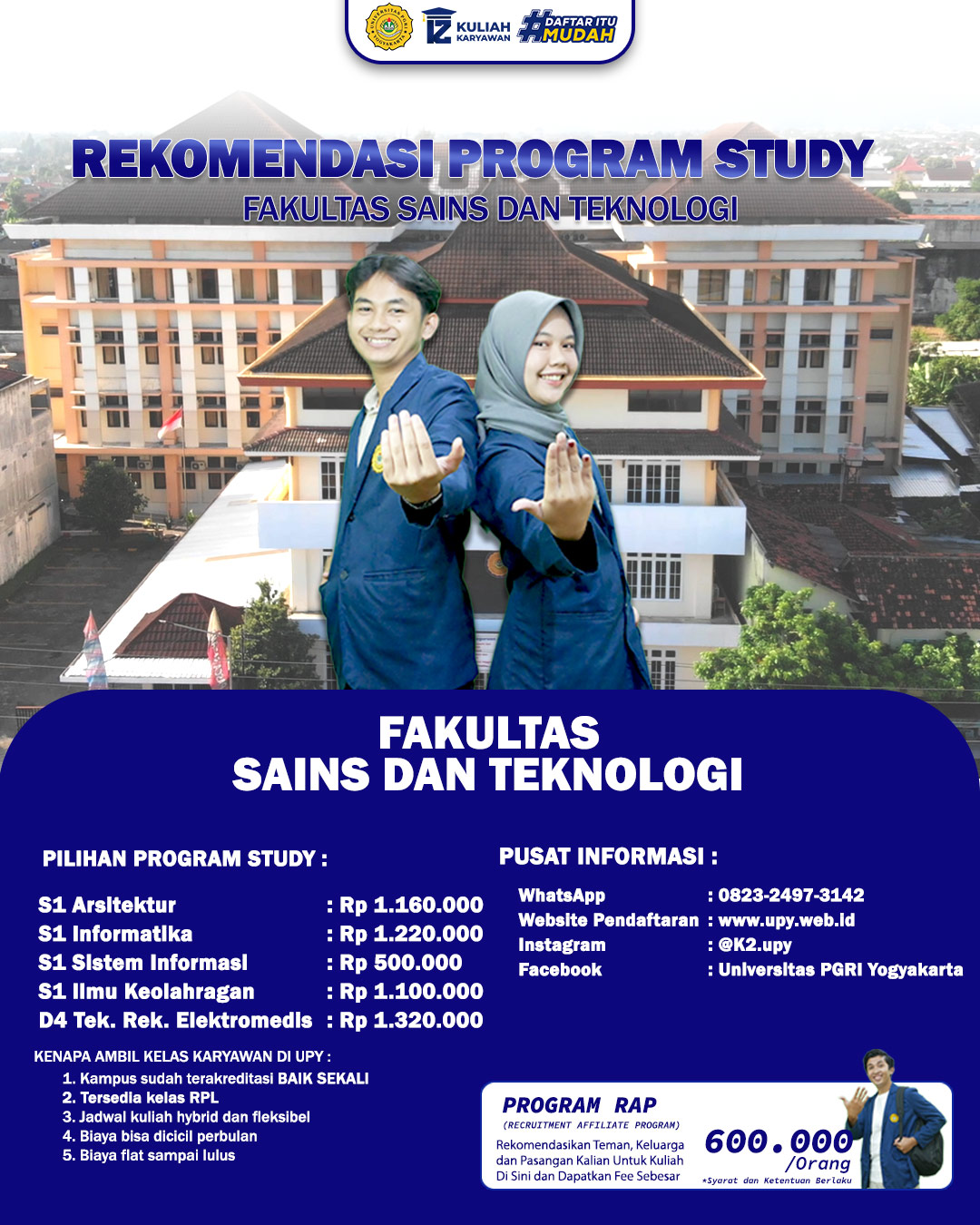 Rekomendasi Kuliah Arsitektur di Jogja Universitas PGRI Yogyakarta