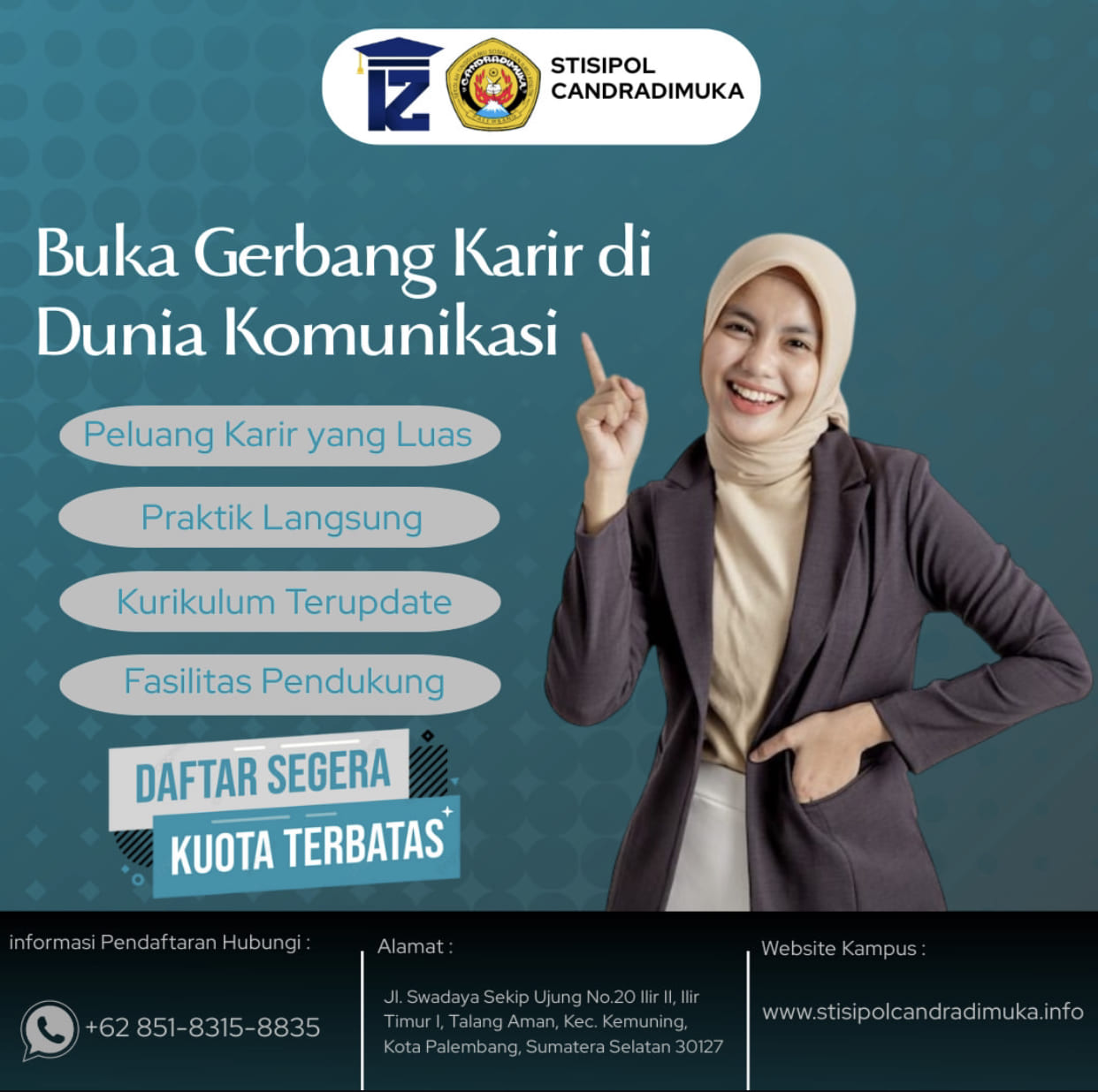 S1 Ilmu Komunikasi Kampus Stisipol Candradimuka