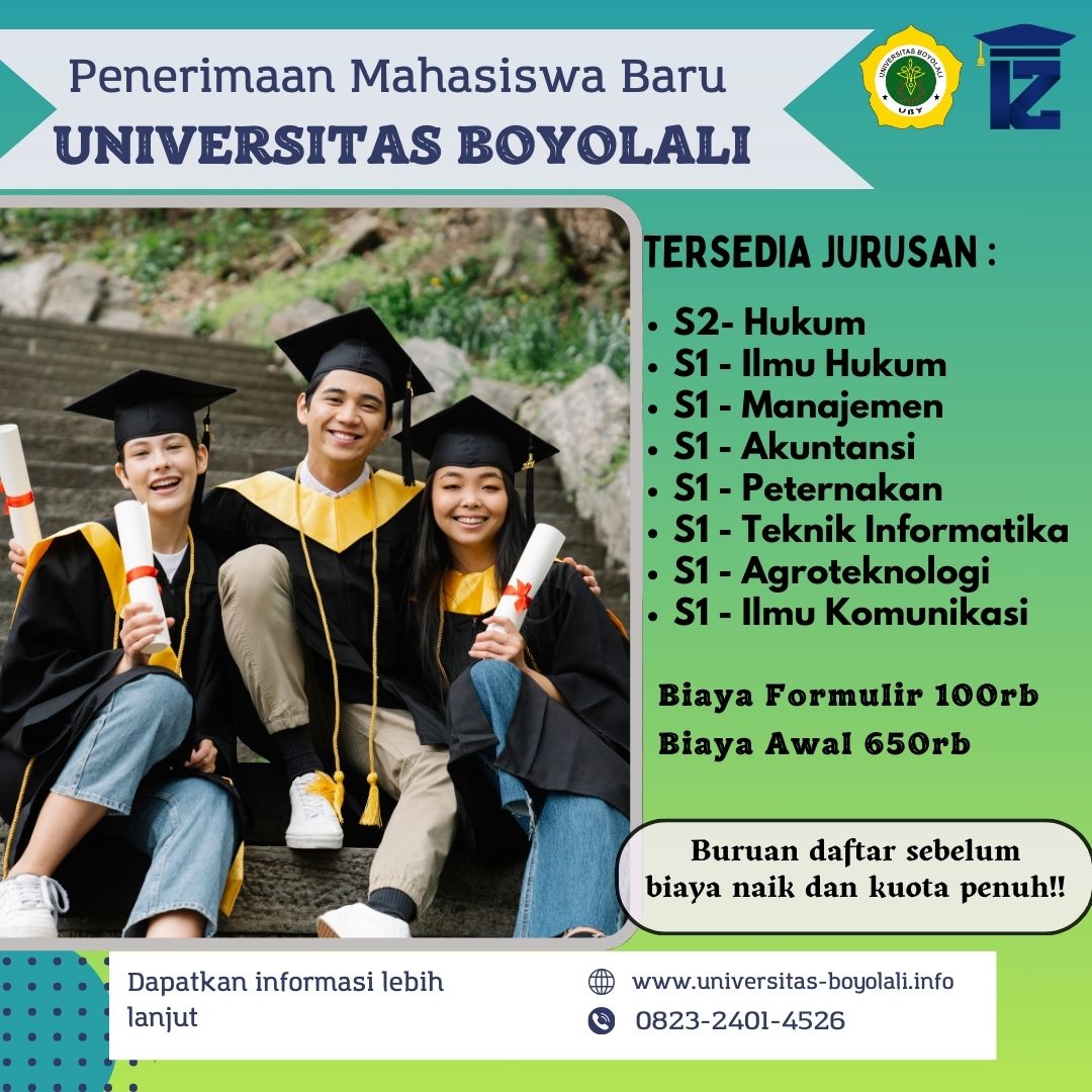 Rekomendasi Kampus Kuliah Karyawan Di Kota Boyolali K2