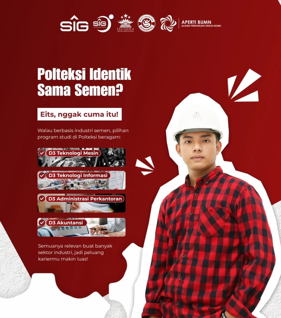 POLTEKSI : Ga Cuman Identik sama Semen