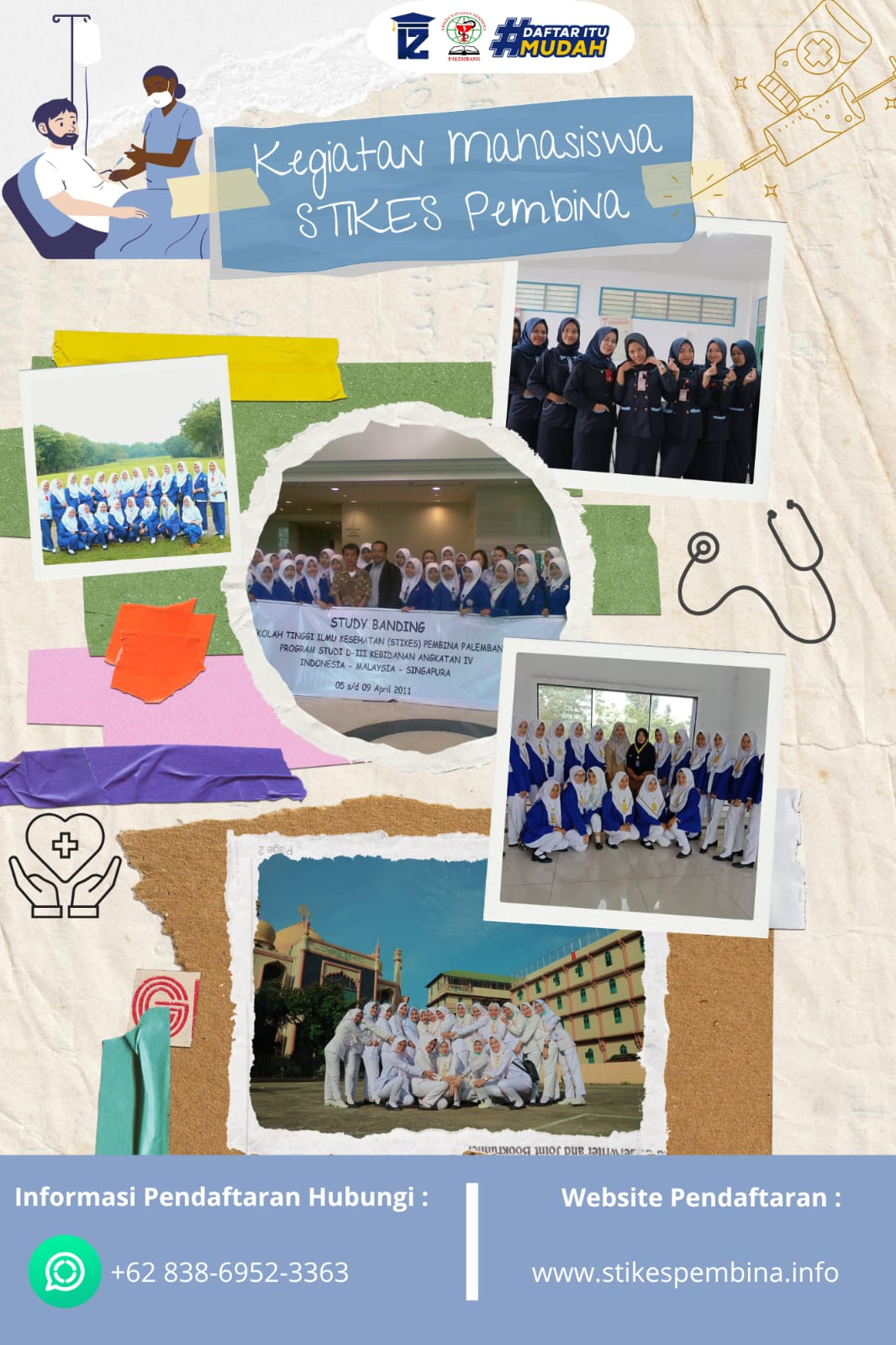 Kegiatan Mahasiswa di STIKES Pembina Palembang