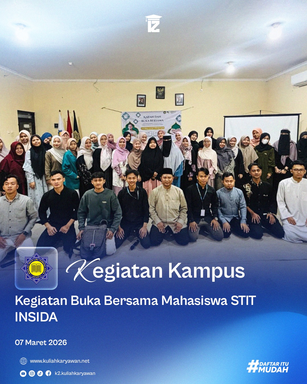 Momen Buka Bersama Mahasiswa STIT INSIDA 