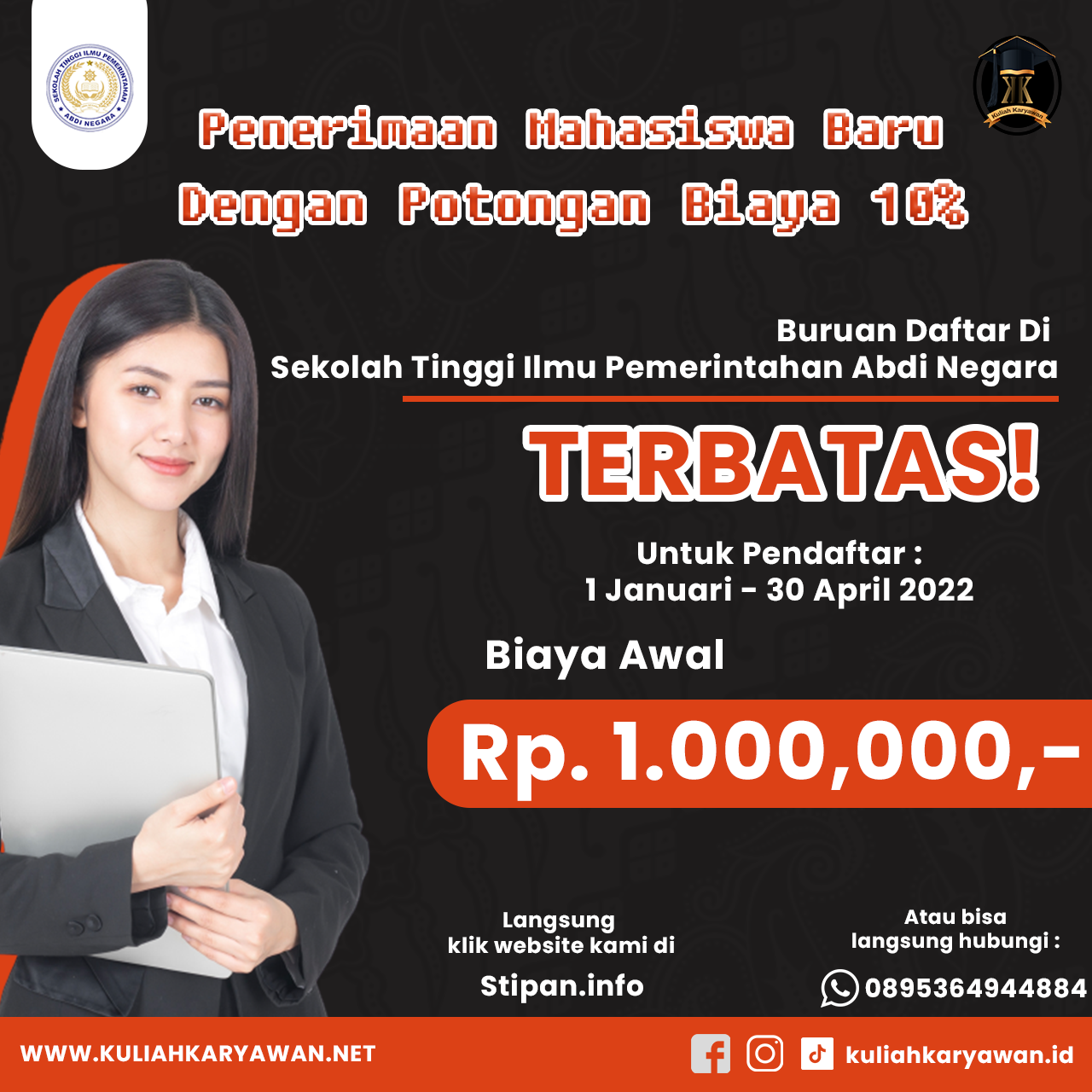 Kampus Kedinasan STIPAN Jakarta