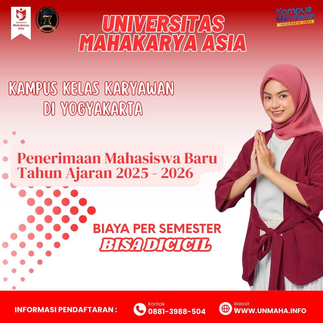 Kampus Biaya Terjangkau di Yogyakarta: Kampus K2 Universitas Mahakarya Asia Pilihan Tepat