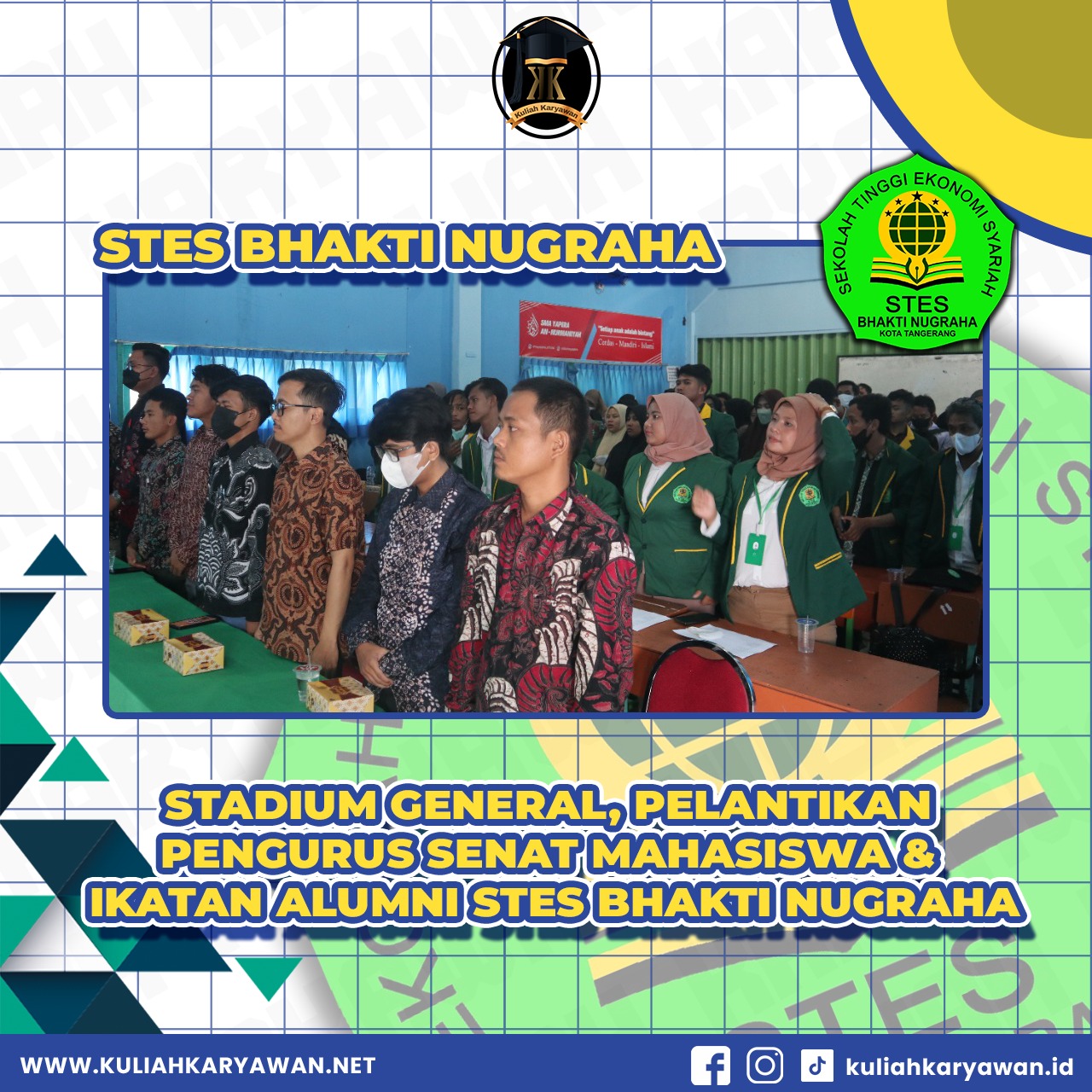 Kampus di Daerah Binong STES Bhakti Nugraha Kelas Karyawan