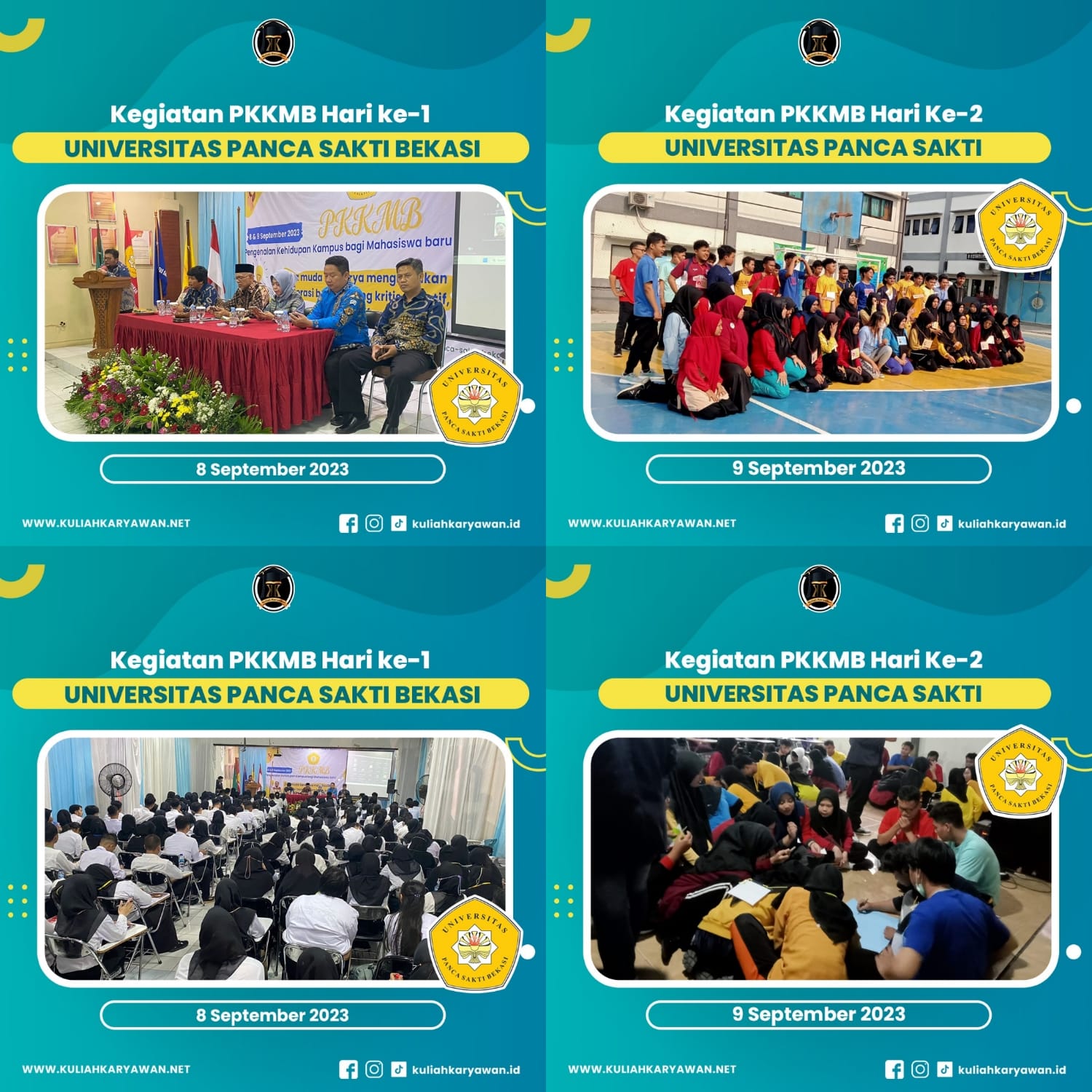 PKKMB Universitas Panca Sakti Bekasi Tahun Ajaran 2023/2024