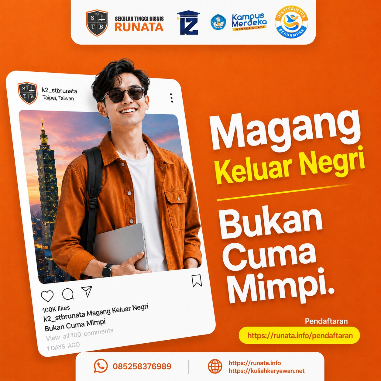 Magang Keluar Negri Bukan Cuma Mimpi