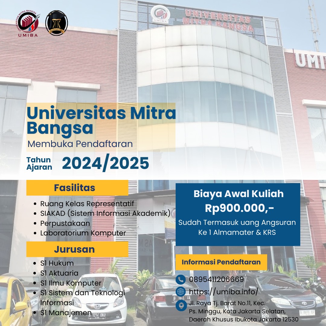 Universitas Mitra Bangsa Tanjung Barat K2