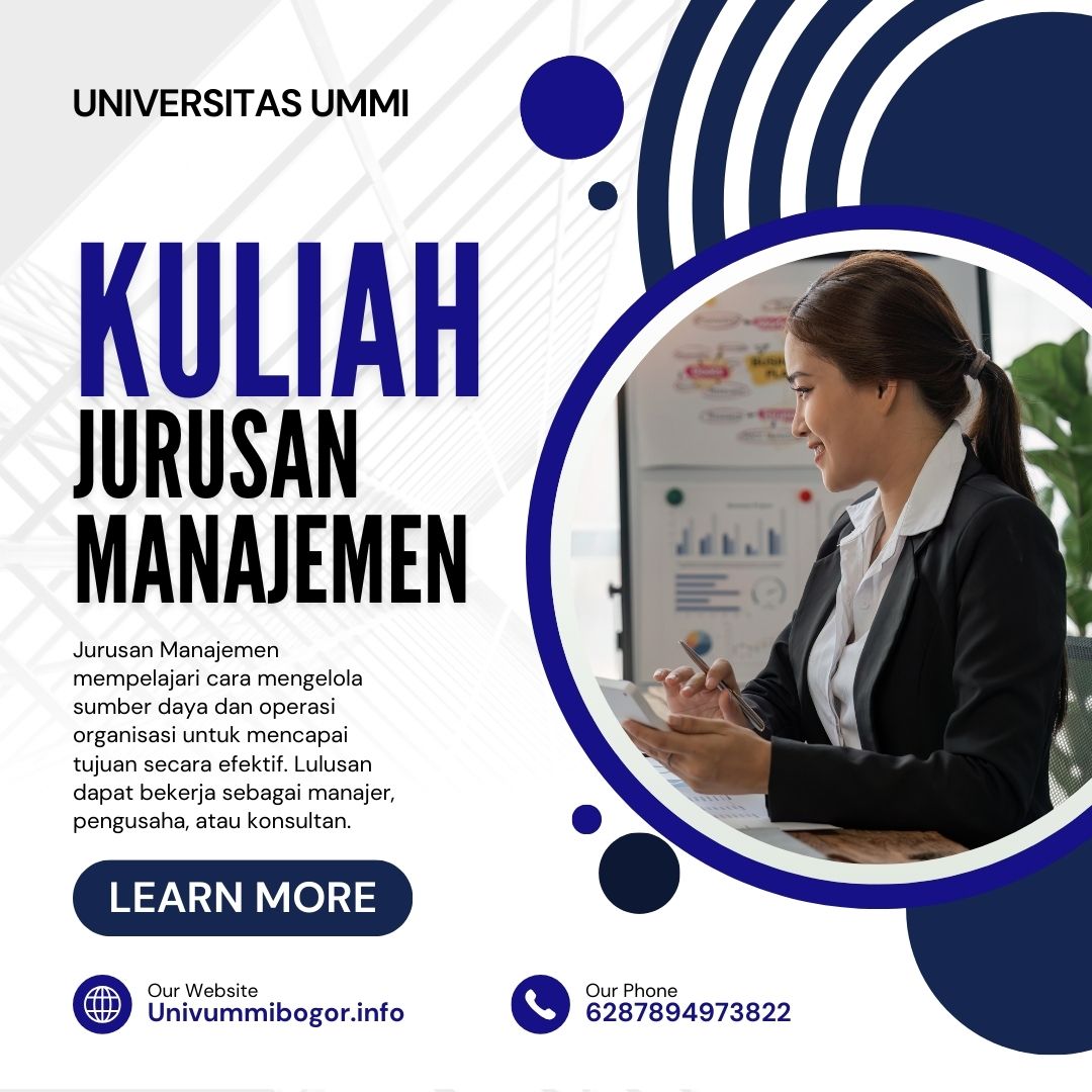 Jurusan Manajemen Kelas karyawan di Universitas Ummi