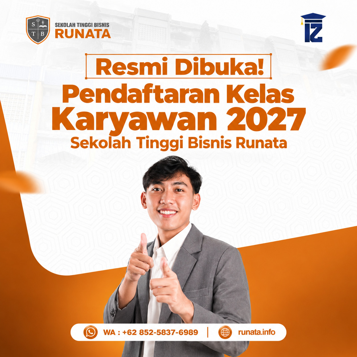 Pendaftaran Kuliah STB Runata 2027 Sudah Dibuka