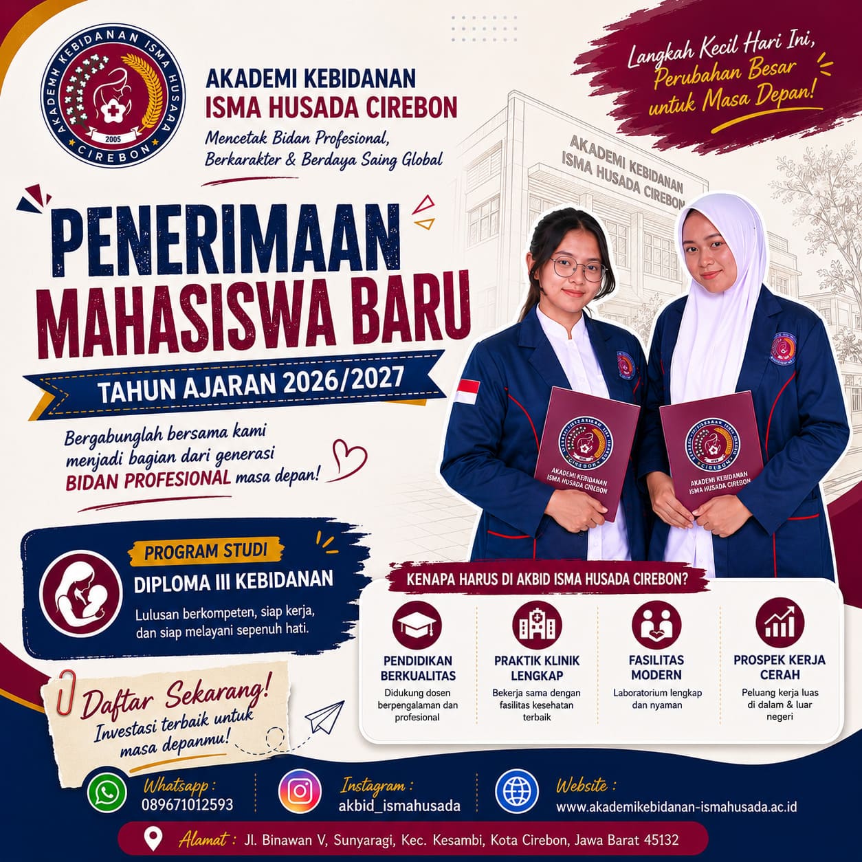 Kelas Reguler Akademi Kebidanan Isma Husada Cirebon