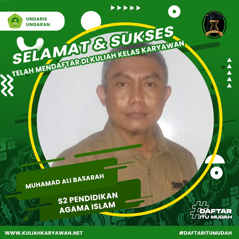 Selamat Dan Sukses Telah Mendaftar Di S2 Pendidikan Agama Islam UNDARIS