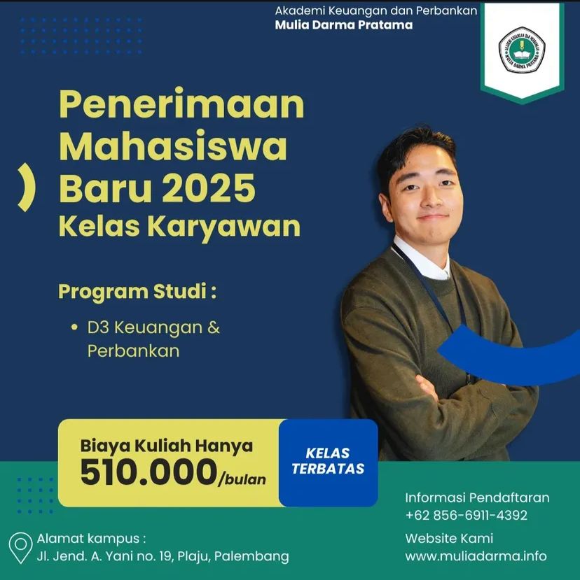 Kuliah Sambil kerja Di Stie-Akubank Mulia Darma Pratama Palembang