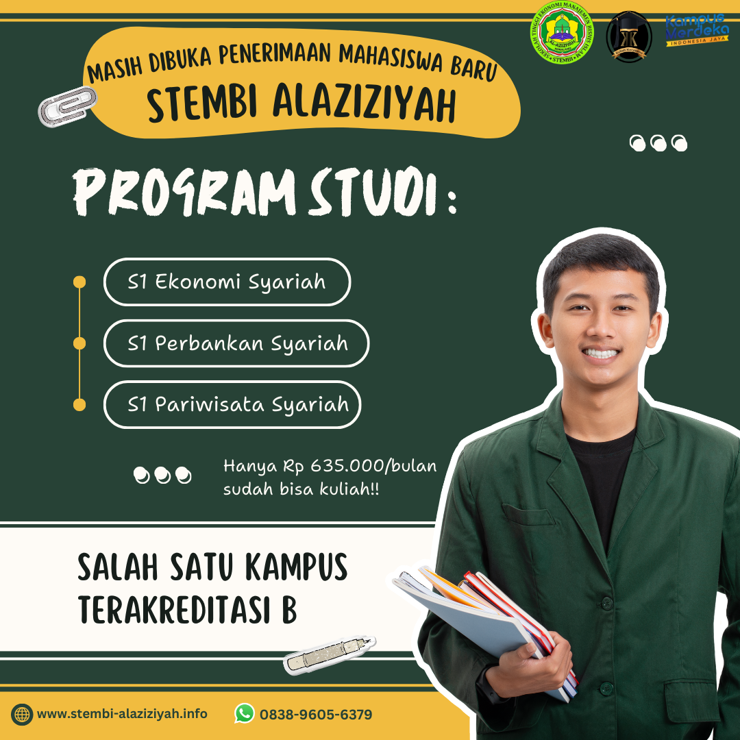 Kampus Terbaik di Pemalang Ya Sekolah Tinggi Ekonomi Manajemen Bisnis Islam (Stembi) Al-Aziziyah 