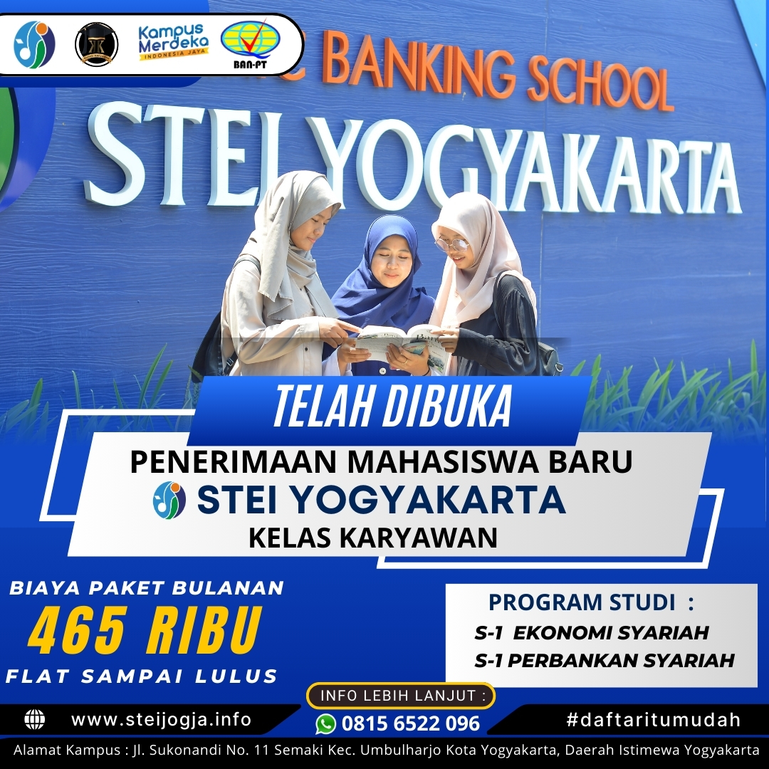 PMB STEI Yogyakarta Biaya Cicilan Murah