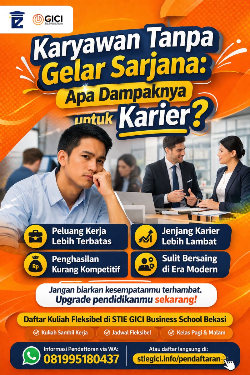 Karyawan Tanpa Gelar Sarjana: Apa Dampaknya untuk Karier?