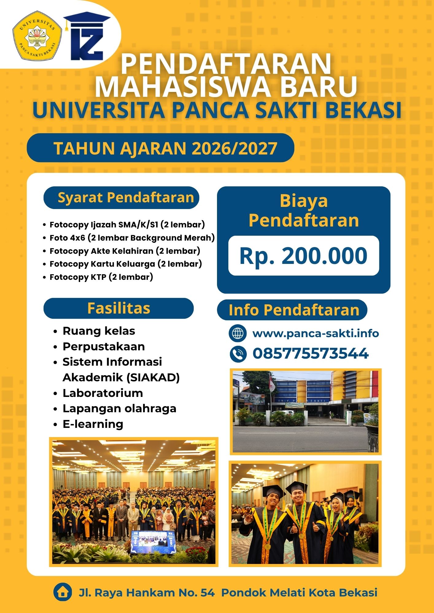 Pendaftaran Kuliah S1 Fakultas Ilmu Pendidikan Universitas Panca Sakti Bekasi akan SEGERA di TUTUP
