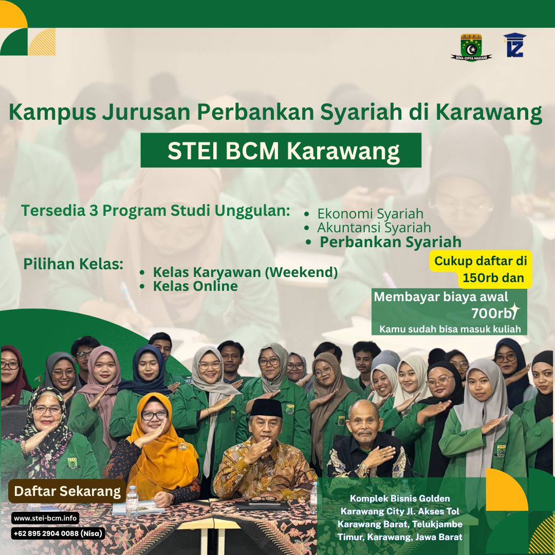 Kampus Jurusan Perbankan Syariah di Karawang 
