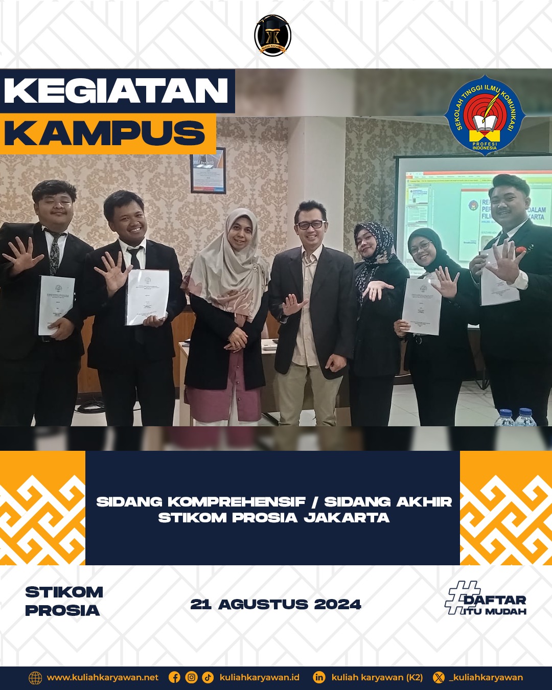 Tips Sukses Sidang Komprehensif di STIKOM PROSIA Jakarta