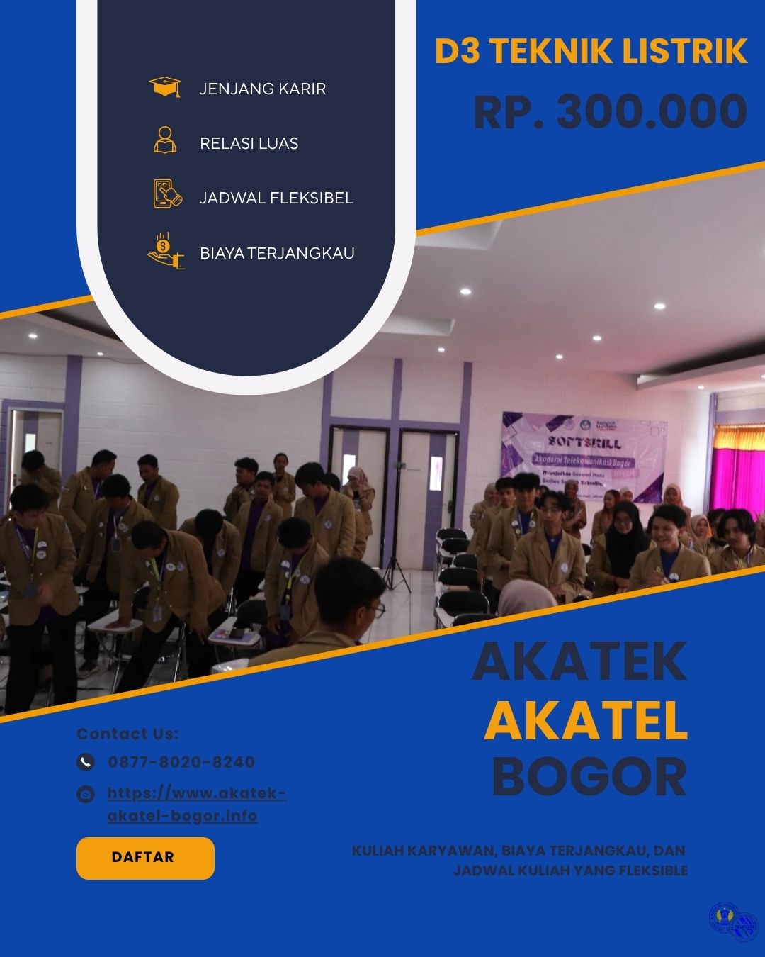 Jurusan Teknik Listrik Yang Ada Di Kampus Akatek Dan Akatel Bogor