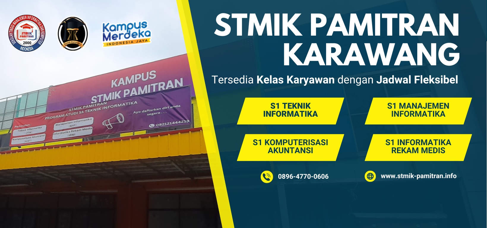 Biaya Kuliah di STMIK Pamitran Karawang Belum Naik