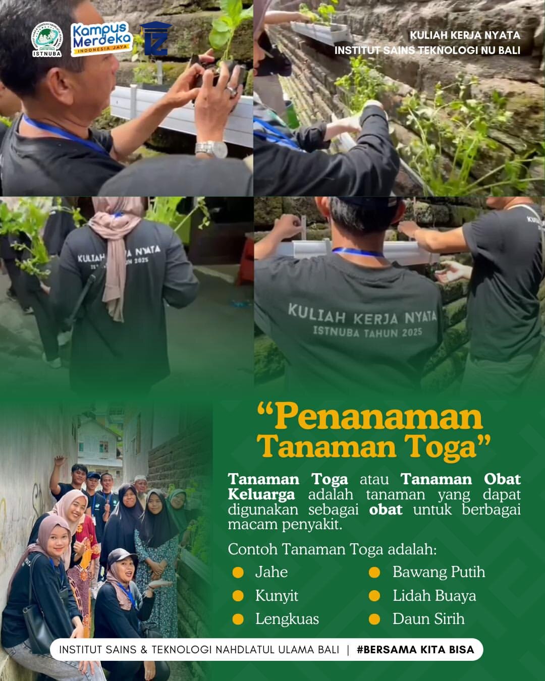 Kegiatan Mahasiswa di Institut Sains dan Teknologi NU Bali