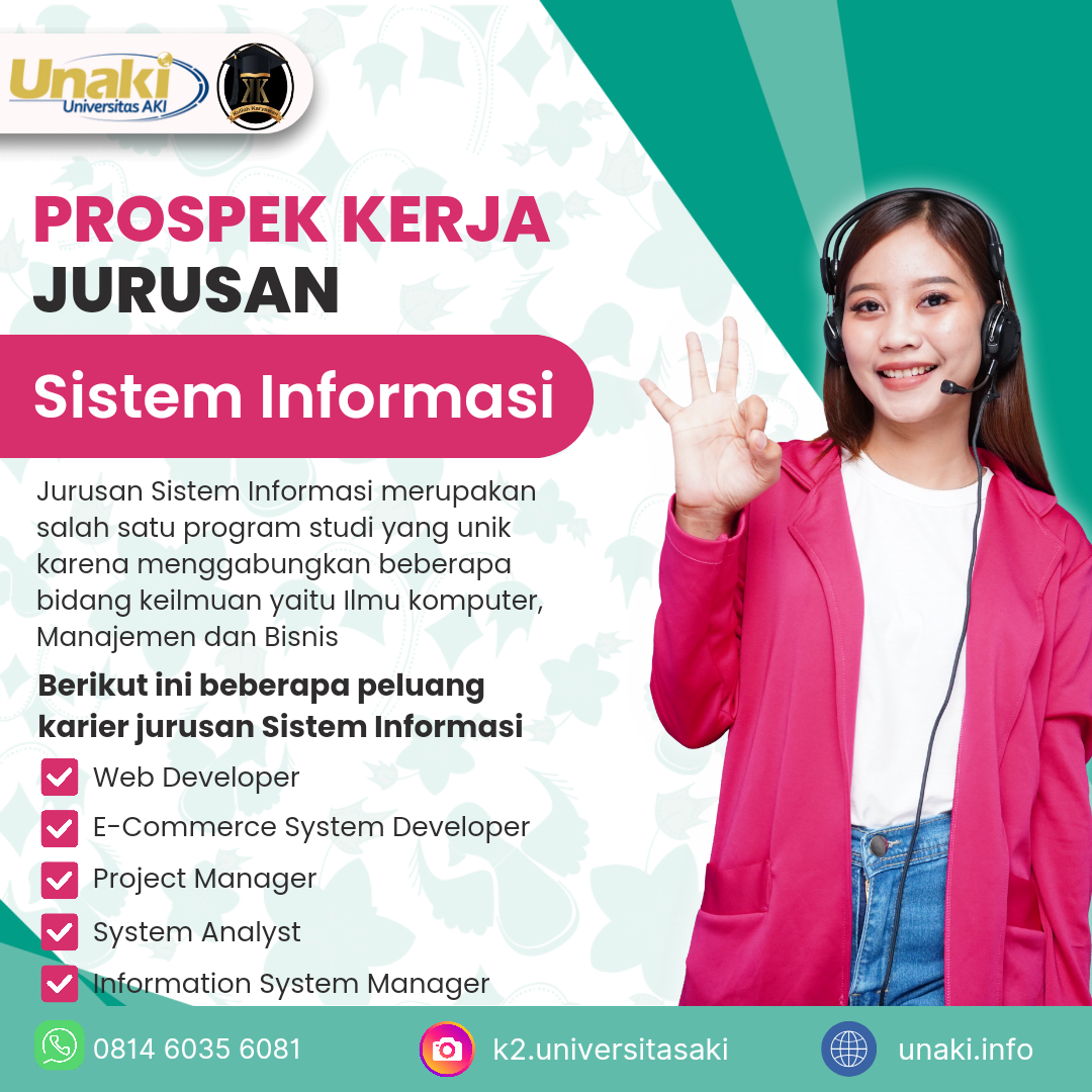Kuliah S1 Sistem Informasi UNAKI Dengan Biaya Terjangkau
