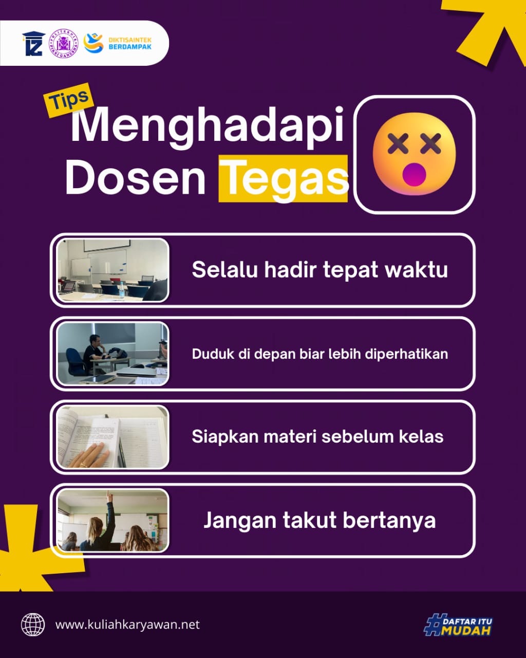 Tips Menghadapi Dosen Tegas Biar Kuliah Tetap Lancar