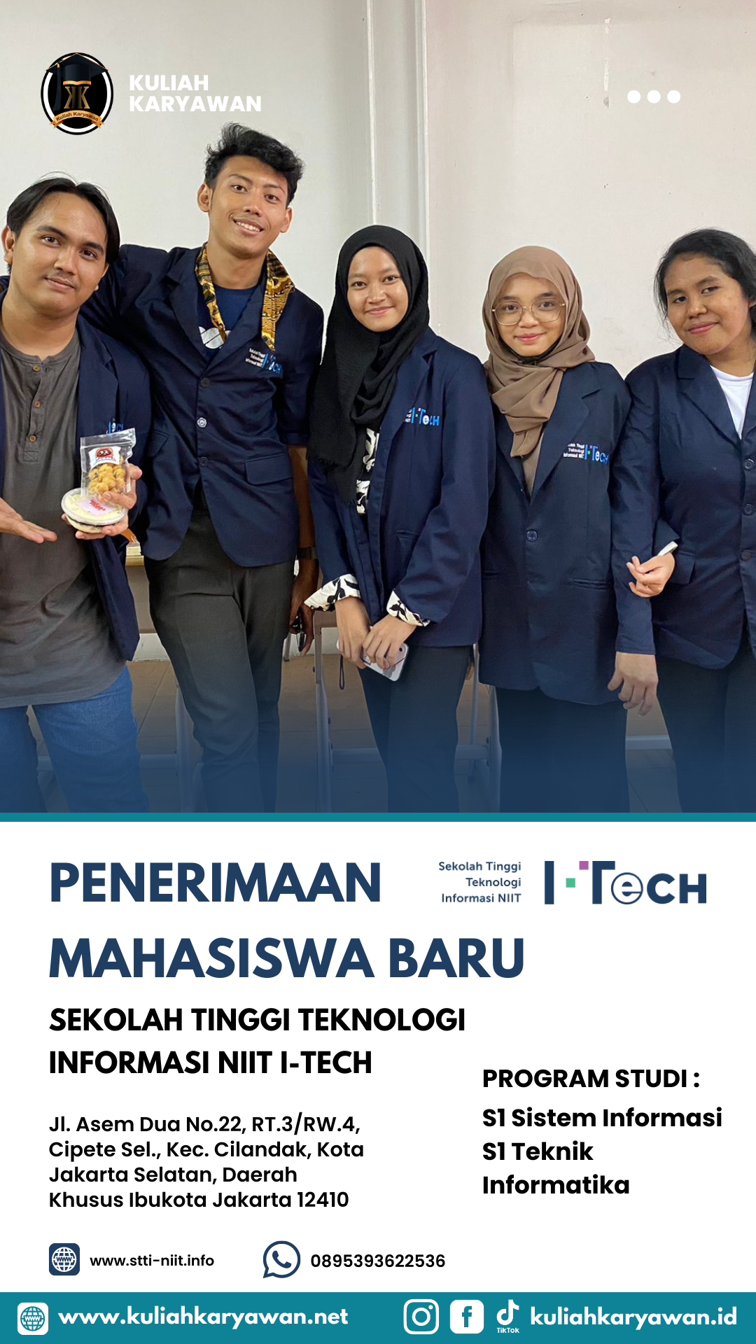 Lokasi Kampus STTI NIIT 