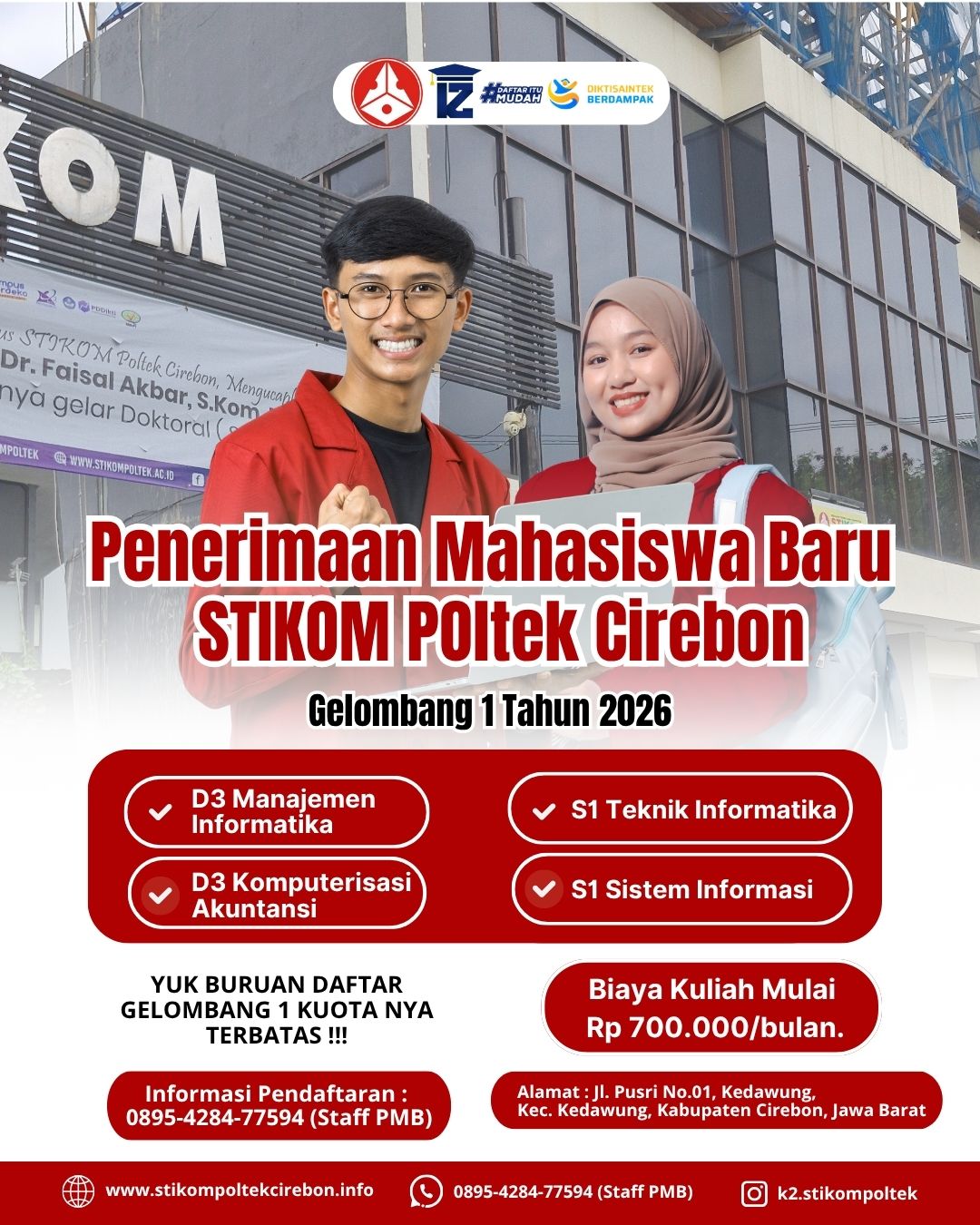 Kuliah kelas karyawan berbasis komputer di Cirebon