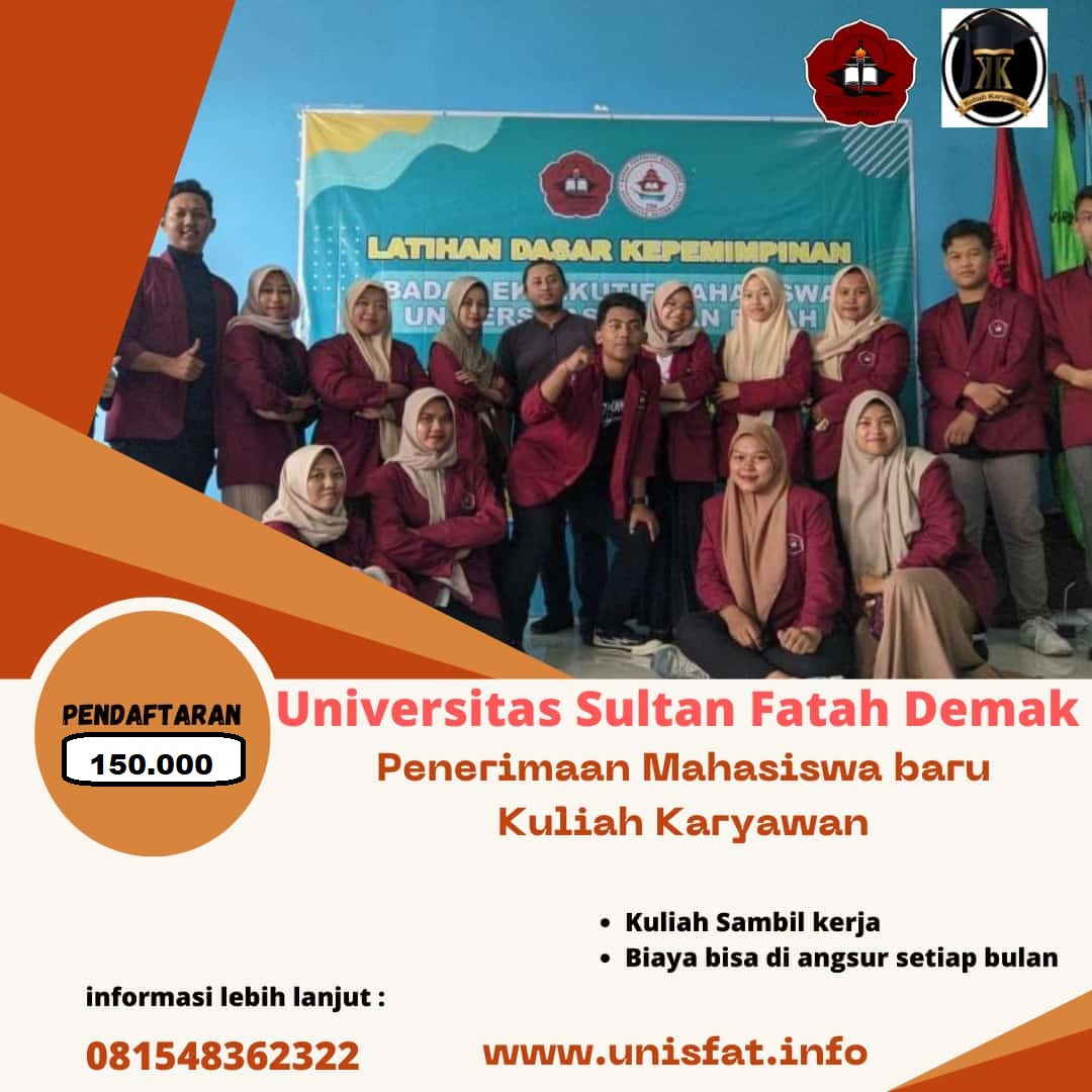 Kuliah Karyawan Di Kampus Unisfat Demak Kuliah Karyawan