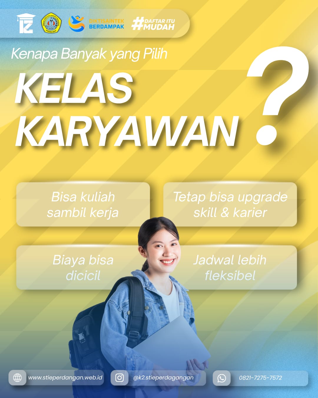 Kenapa Anda Harus Memilih Kuliah Karyawan Di STIE Perdagangan