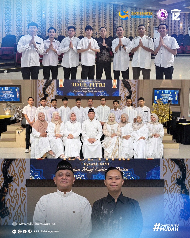 Semangat Kemenangan Perayaan Idul Fitri 1447H Civitas Akademika Politeknik Piksi Ganesha