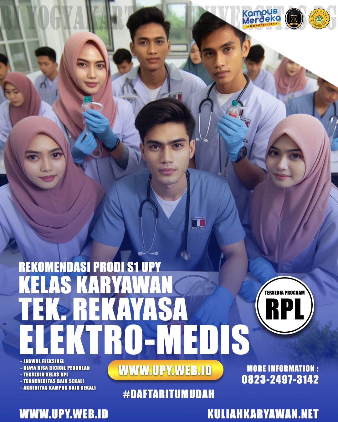 REKOMENDASI KULIAH KARYAWAN PRODI ELEKTROMEDIS DI UPY