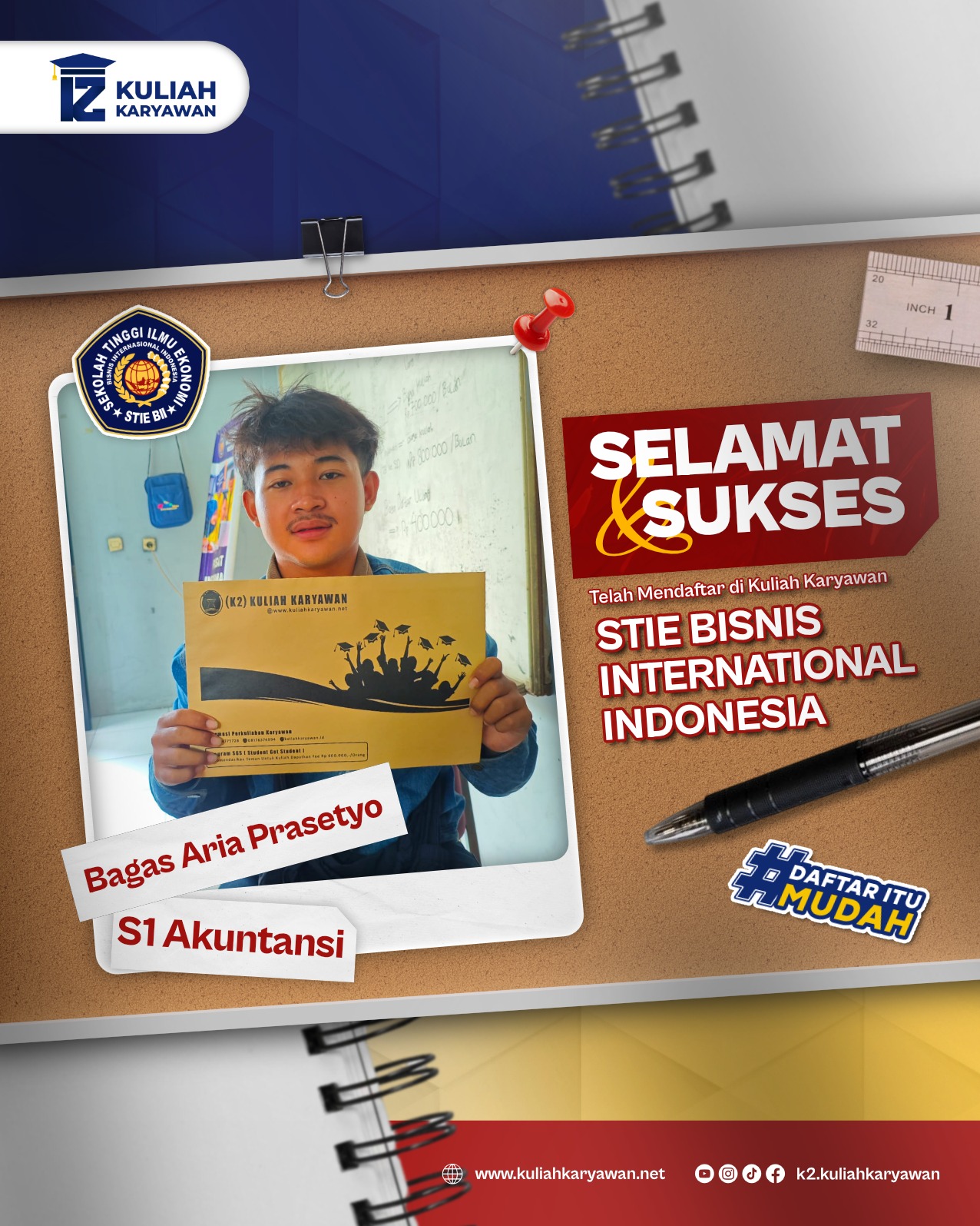 Biaya Kelas Karyawan di STIE BII Mulai Rp700 Ribu per Bulan