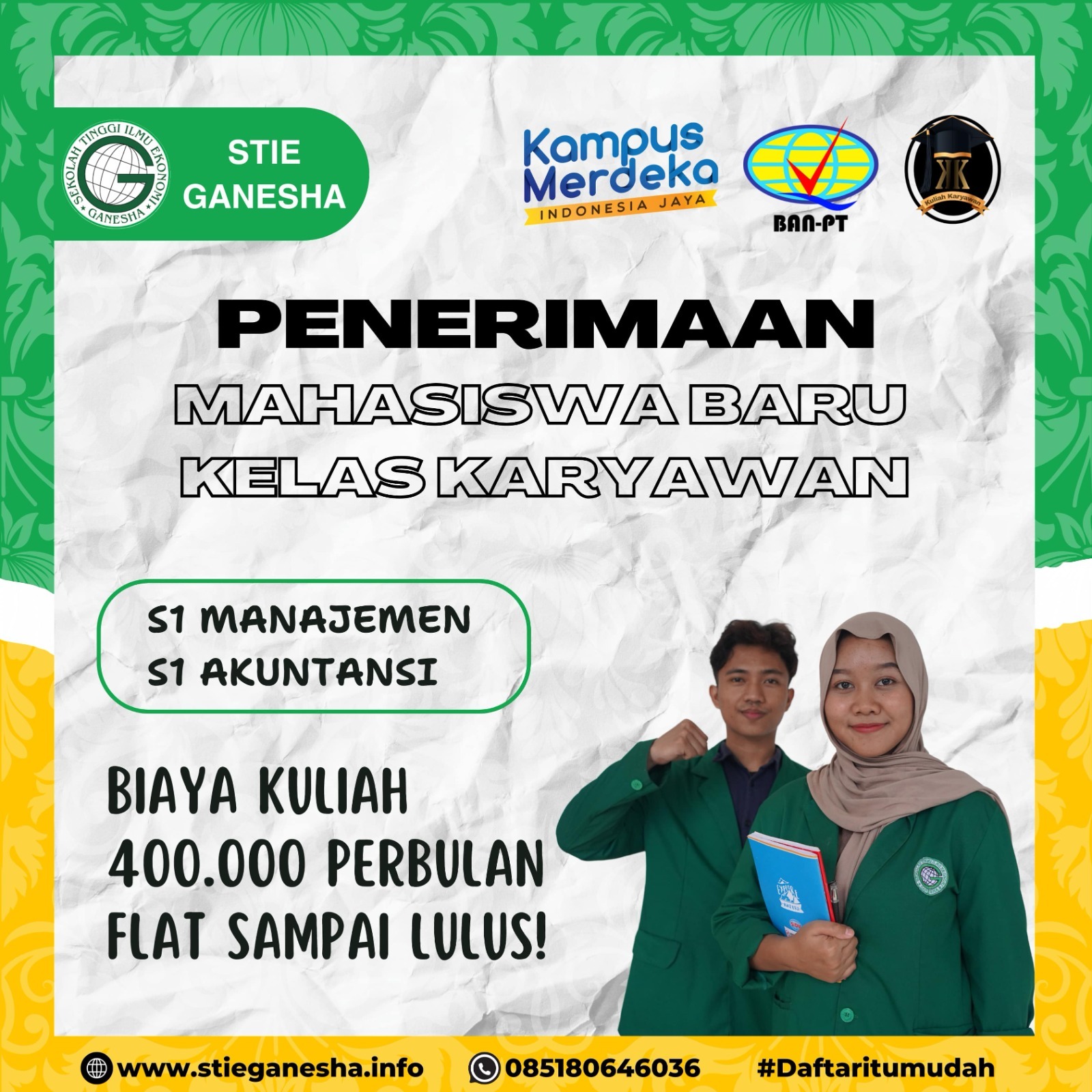 Pilihan Cerdas Memilih Program Sarjana Di STIE Ganesha
