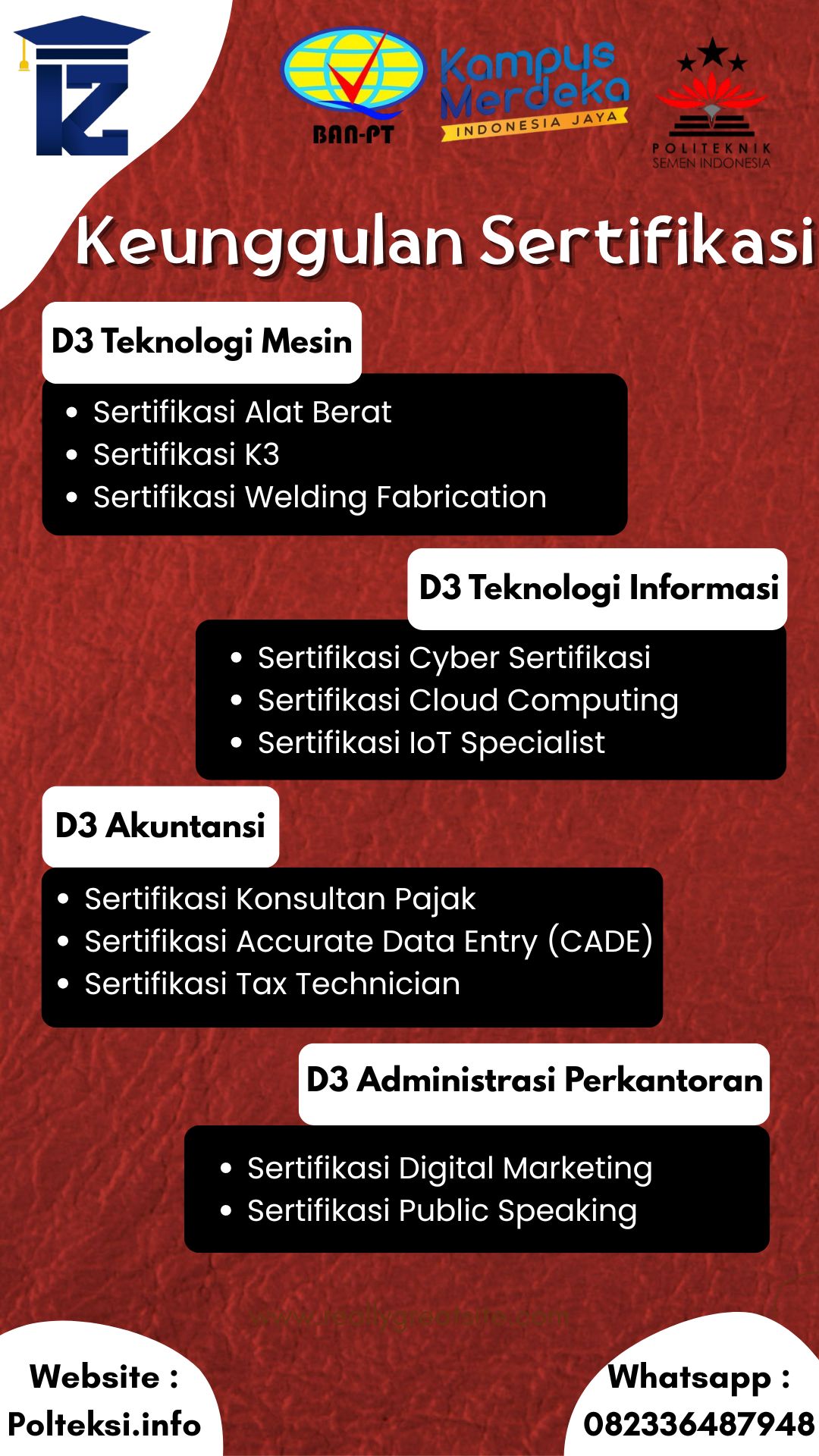 Kuliah di PoltekSi Juga Dapet Sertifikasi