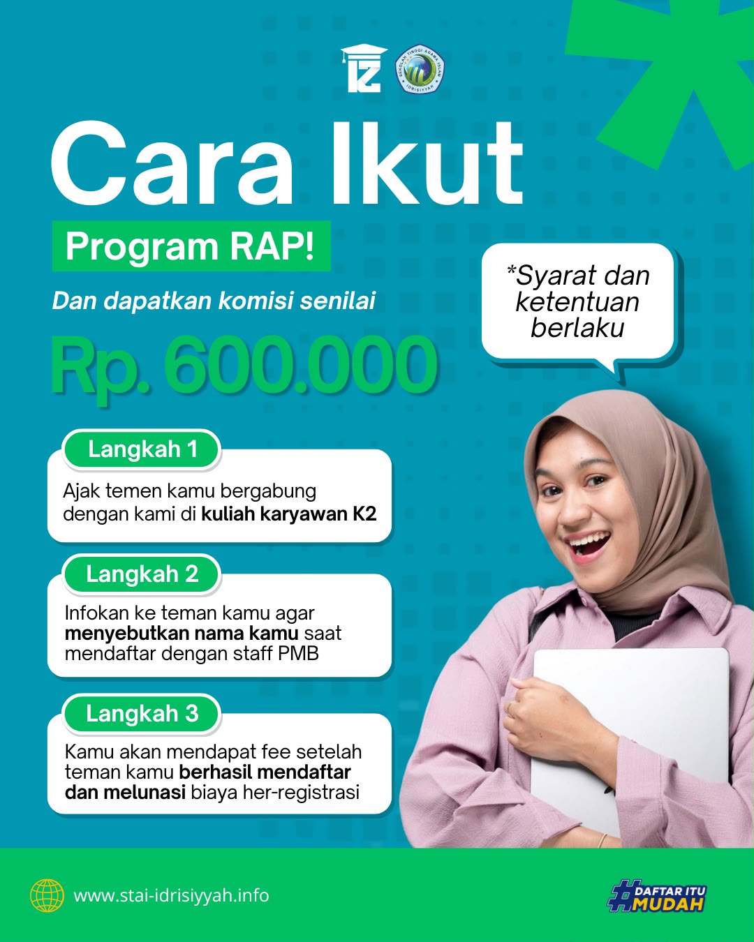Cara Dapat Penghasilan Tambahan dari Ajak Teman Kuliah