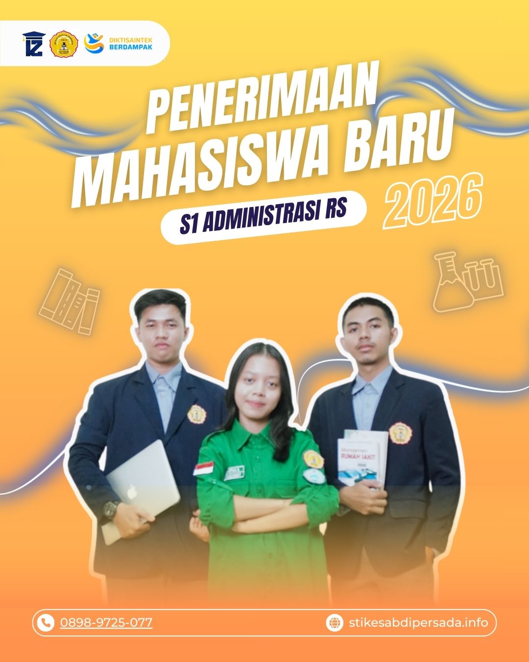Kuliah Fleksibel Jurusan S1 Administrasi Rumah Sakit di STIKES Abdi Persada