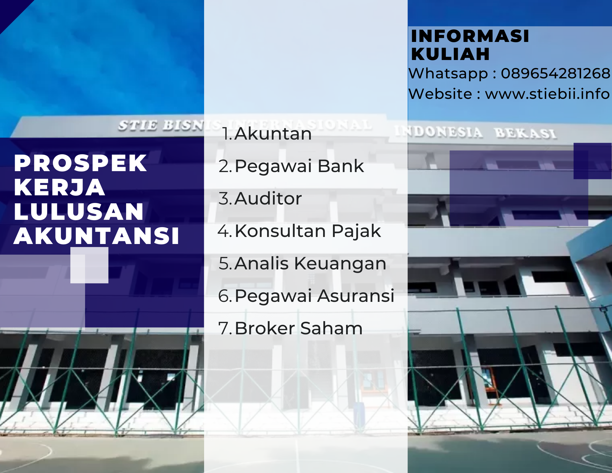 Prospek Kerja Lulusan Akuntansi STIE BII Tambun