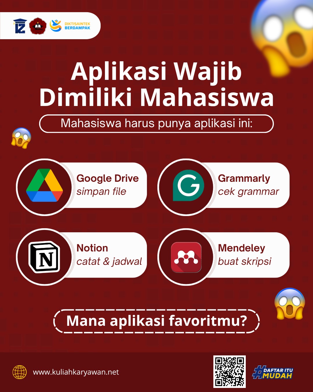Aplikasi Wajib Dimiliki Mahasiswa Versi Unisfat