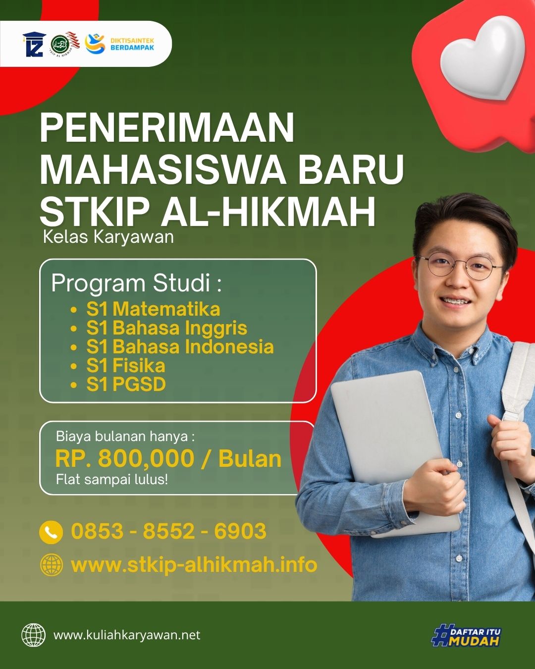 Gelar Sarjana Gak Harus Mahal Kok Kuliah S1 di Surabaya Cuma 800rb Sebulan