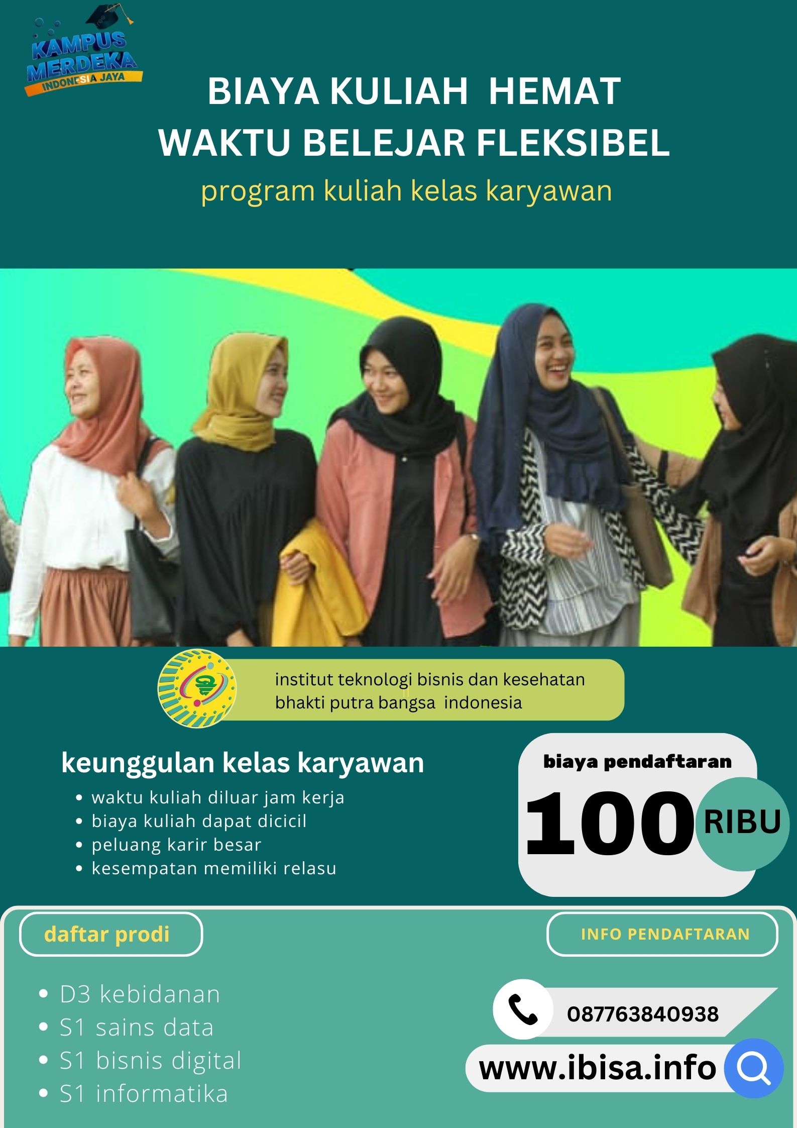 Cari Kampus Karyawan di K2 IBISA