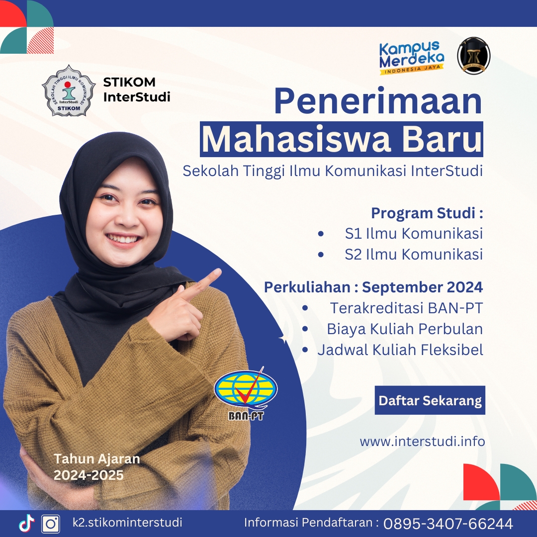 Kelas Karyawan Fleksibel S1&S2 Ilmu Komunikasi STIKOM InterStudi